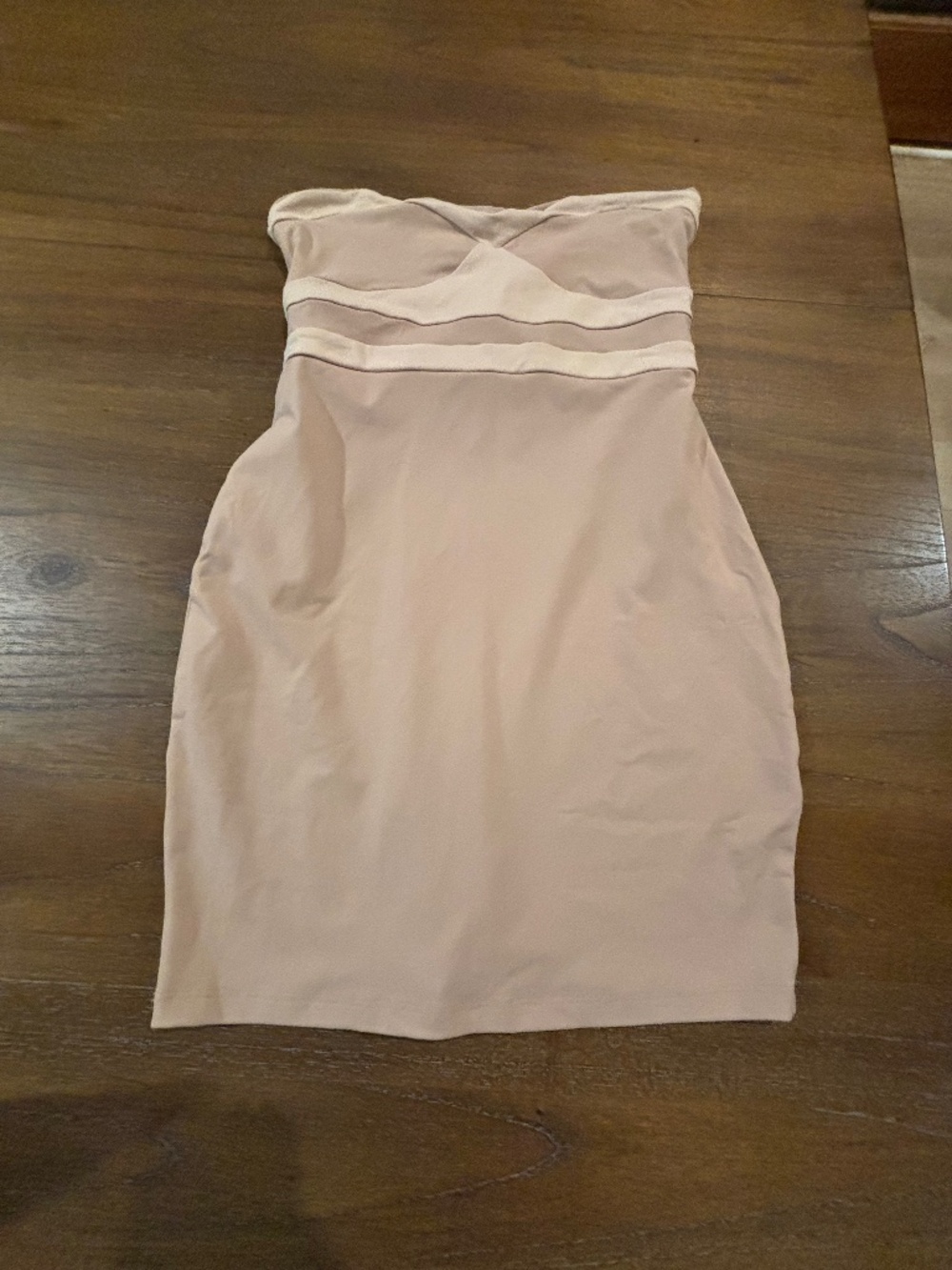 Susana Monaco Mini Dress, Size S. Light pink with Cream Accents *NEW*